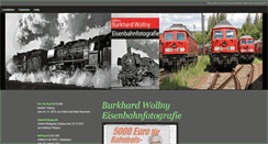 Desktop Screenshot of burkhard-wollny-eisenbahnfotografie.de